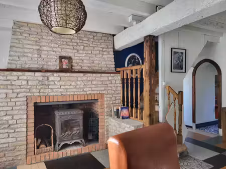 maison à vendre 4 pièces saint jouin de marnes (79) terrain 318 m²