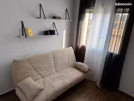 chambre meublée 9 5 m² chez l'habitant