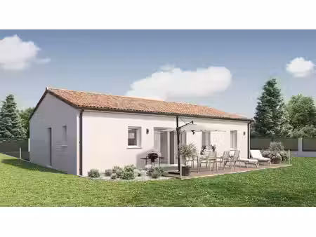 terrain avec maison neuve à vendre