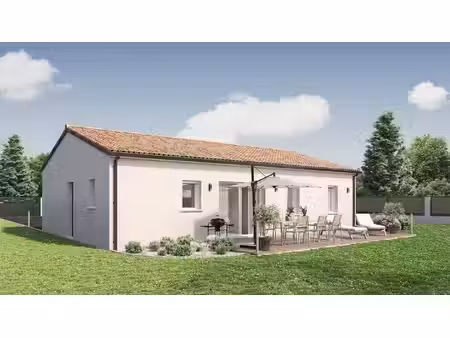 terrain avec maison neuve à vendre