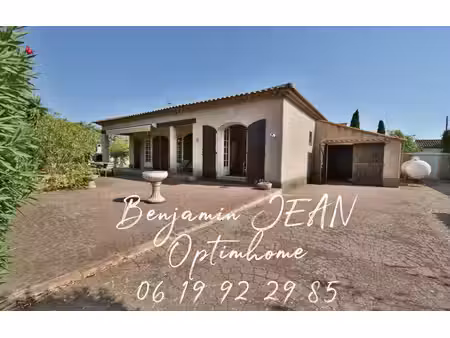 sauvian – maison de plain-pied 4 faces sur 715 m² avec garage et beau potentiel