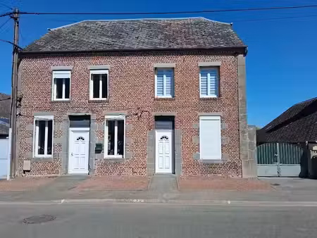 vente maison 5 pièces 170 m² à catillon-sur-sambre (59360)  137 000 €