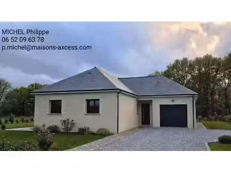 terrain avec maison neuve à vendre