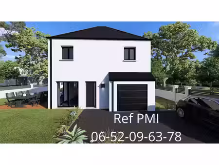terrain avec maison neuve à vendre
