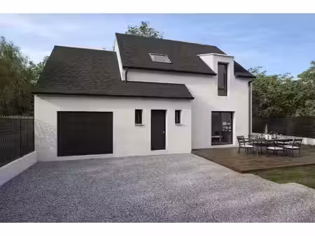 terrain avec maison neuve à vendre