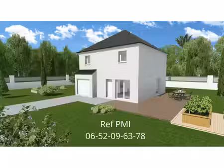 terrain avec maison neuve à vendre