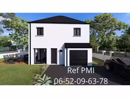 terrain avec maison neuve à vendre