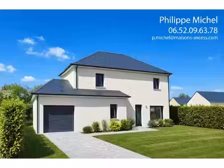 terrain avec maison neuve à vendre