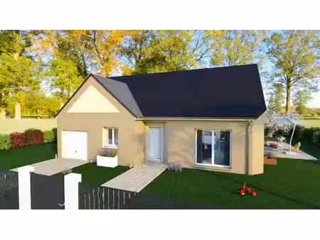 terrain avec maison neuve à vendre