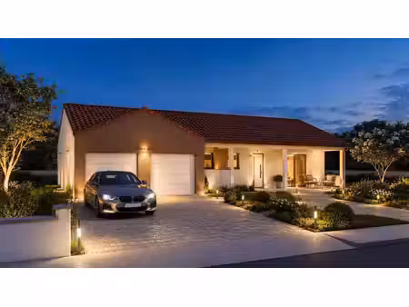 terrain avec maison neuve à vendre