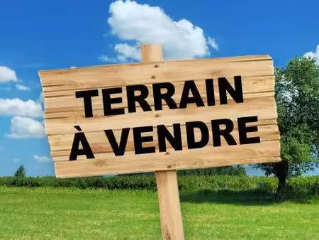 terrain constructible viabilisé à vendre