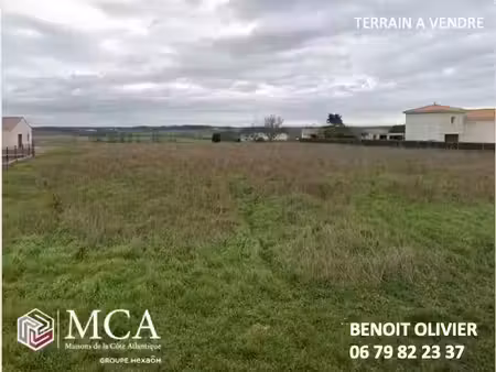 vente terrain 618 m² à saint-augustin (17570)  115 500 €