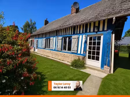 vente maison 4 pièces 79 m² à saint-laurent-en-caux (76560)  143 000 €