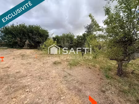 terrain constructible viabilisé à vendre