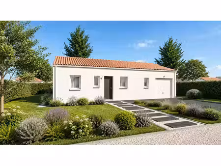 terrain avec maison neuve à vendre