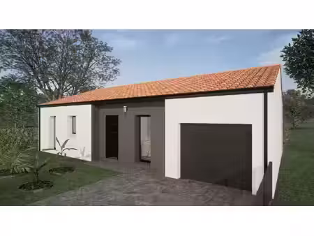terrain avec maison neuve à vendre