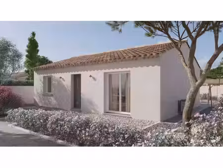 terrain avec maison neuve à vendre
