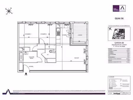 appartement 3 pièces