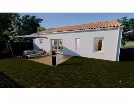 terrain avec maison neuve à vendre