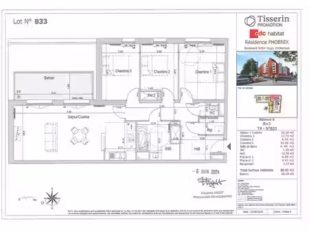 location appartement 4 pièces 89 m² à dunkerque (59140)  1 010 €