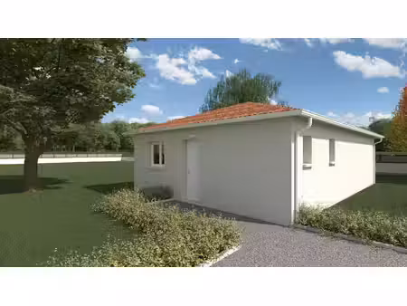 terrain avec maison neuve à vendre