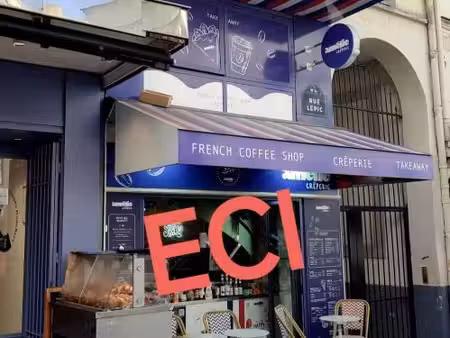 fonds de commerce restaurant  crêperie 40 m²