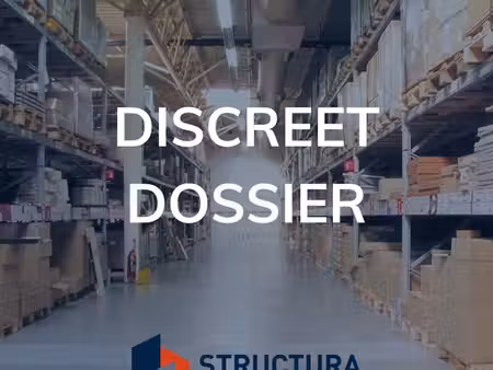 à vendre : bâtiment industriel avec appartement - discret