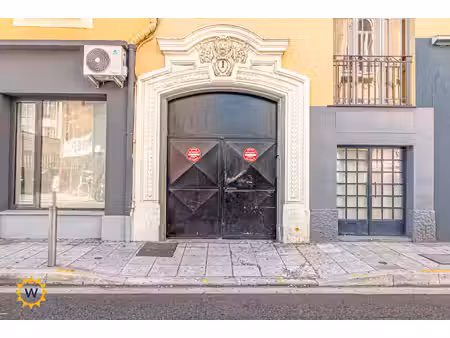 garage de plain-pied – rue biscarra  nice
