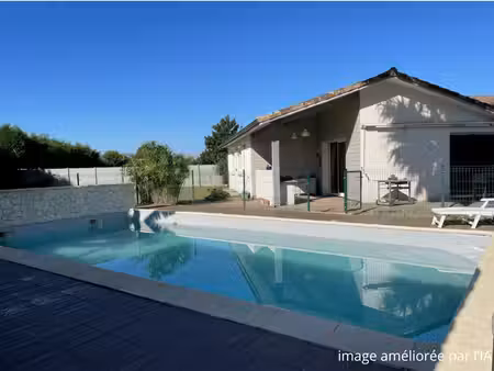 maison pl.pied 2011 et dépendance 112 m2 piscine et pool hou