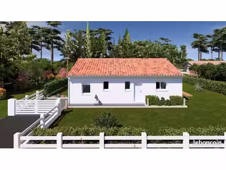 projet de construction d'une maison 84.93 m² avec terrain à cazères-sur-l'adour (40)