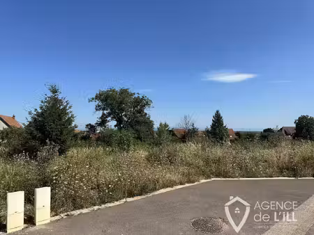 terrain constructible viabilisé à vendre