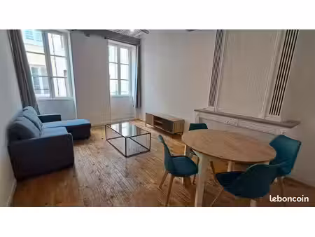 appartement meublé 50m2 centre ville