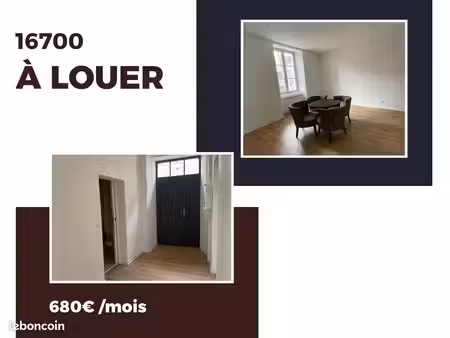 appartement centre-ville ruffec