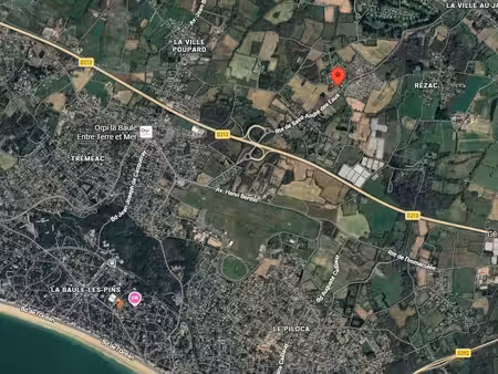 terrain à bâtir de 849 m² à la baule-escoublac (44)