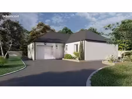 projet de construction d'une maison 71.42 m² avec terrain à ruffigne (44)