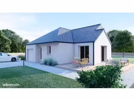 projet de construction d'une maison 78.12 m² avec terrain à joue-sur-erdre (44)
