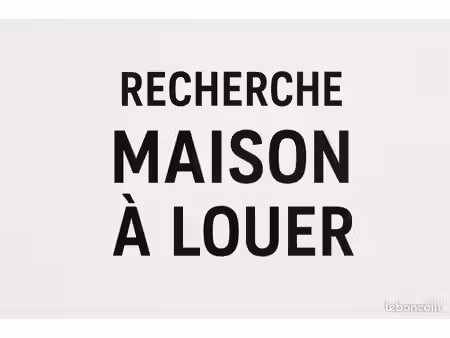 maison à louer avec jardin