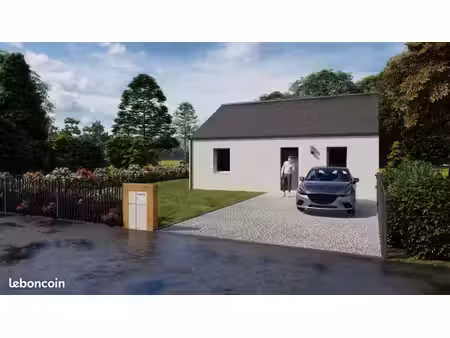 projet de construction d'une maison 68 m² avec terrain à grandchamps-des-fontaines (44)