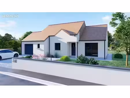 projet de construction d'une maison 86.16 m² avec terrain à paulx (44)