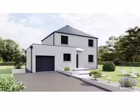 projet de construction d'une maison 93.5 m² avec terrain à rouans (44)