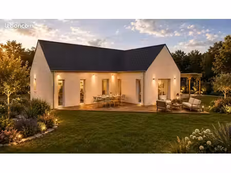 projet de construction d'une maison 96m² avec terrain à oudon (44)