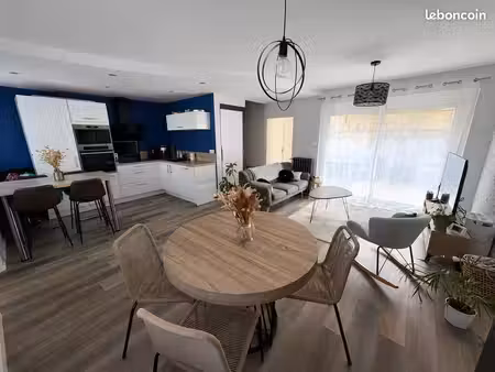 ? maison 90 m² – 3 chambres – 1 garage refait à neuf – à 2 pas du centre de chalonnes