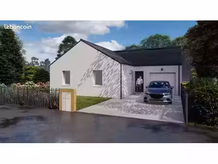 projet de construction d'une maison 80 m² avec terrain à saint-etienne-de-montluc (44)