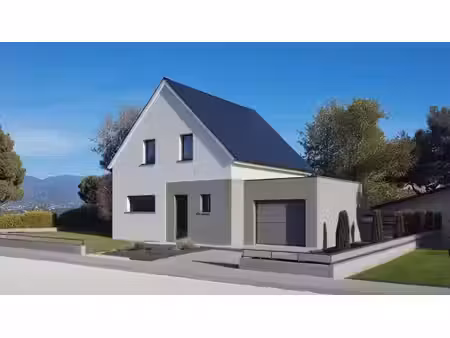 terrain avec maison neuve à vendre
