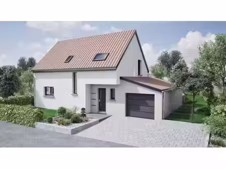 terrain avec maison neuve à vendre