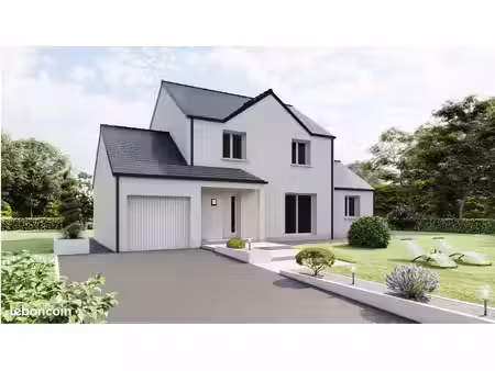 projet de construction d'une maison 108.06 m² avec terrain à joue-sur-erdre (44)