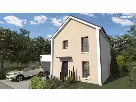 projet de construction d'une maison 87 m² avec terrain à saint-martin-du-fouilloux (49)