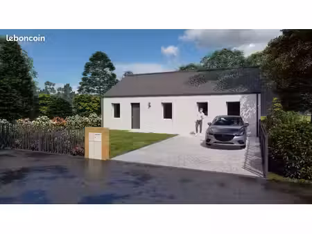 projet de construction d'une maison 84 m² avec terrain à treillieres (44)