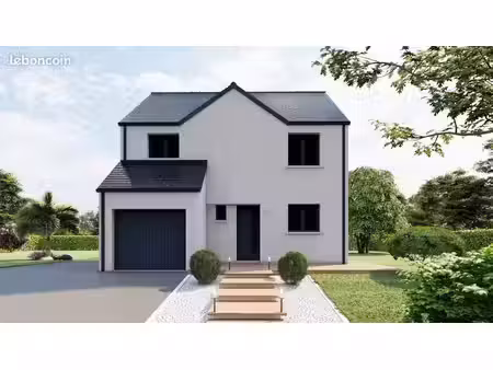 projet de construction d'une maison 98.79 m² avec terrain à vigneux-de-bretagne (44)