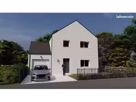 projet de construction d'une maison 90 m² avec terrain à le cellier (44)